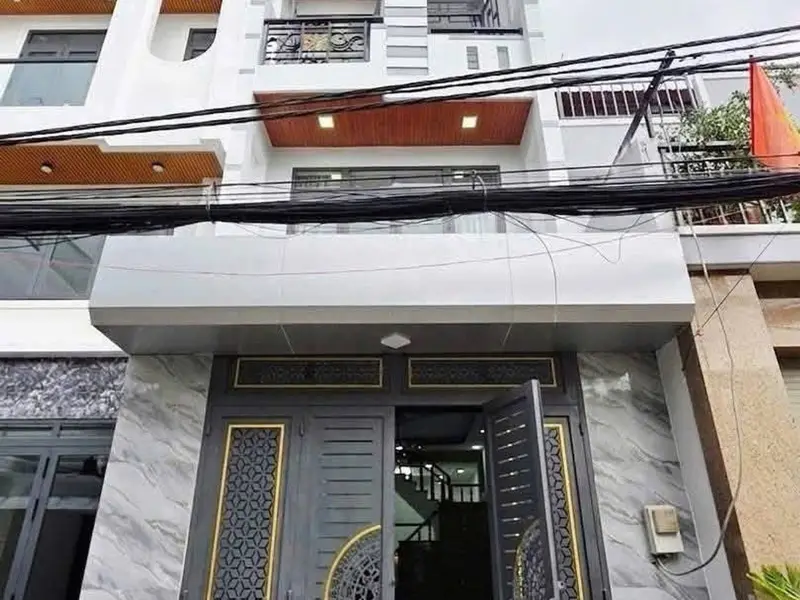 NHÀ 4 TẦNG – 4 PHÒNG NGỦ – HẺM XE HƠI THÔNG TỨ TUNG... Bán nhà riêng tại Tân Tạo, Hồ Chí Minh 01