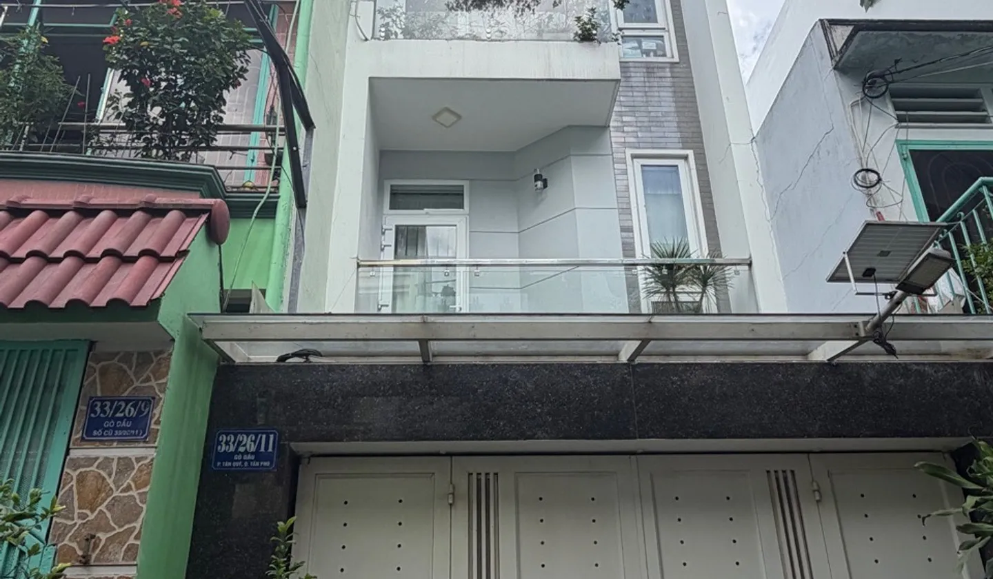 Nhà rộng 6PN, hẻm ô tô Gò Dầu, sẵn sàng ở ngay... Bán nhà riêng tại Tân Sơn Nhì, Hồ Chí Minh 01
