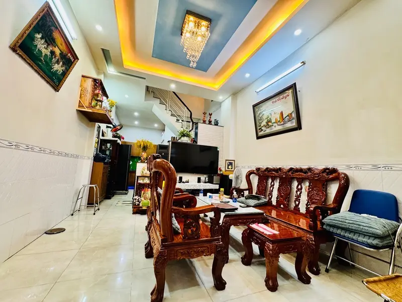 CHỈ 4,28 TỶ NHÀ ĐẸP 2 TẦNG ĐƯỜNG CHÁNH HƯNG Q8 - DT 45,7M2 NỞ HẬU TÀI LỘC - GẦN AEON CAO LỖ... Bán nhà riêng tại Chánh Hưng, Hồ Chí Minh 01