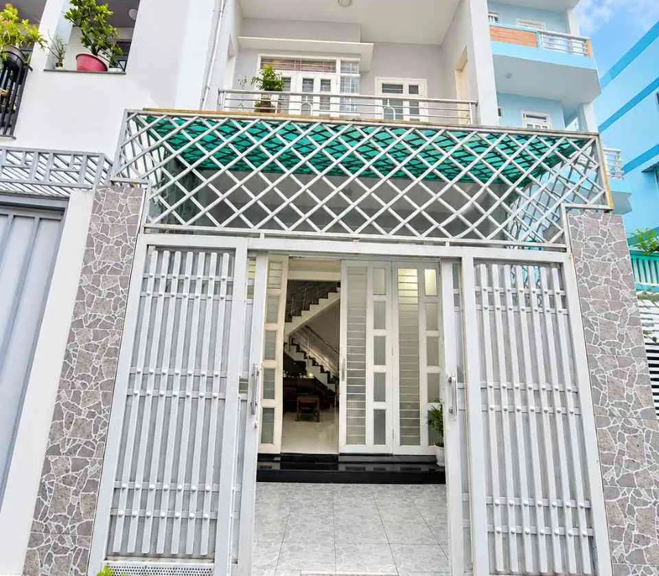 Hẻm xe hơi thẳng một trục 65m2 2 phòng ngủ sổ vuông vức... Bán nhà riêng tại Thông Tây Hội, Hồ Chí Minh 01