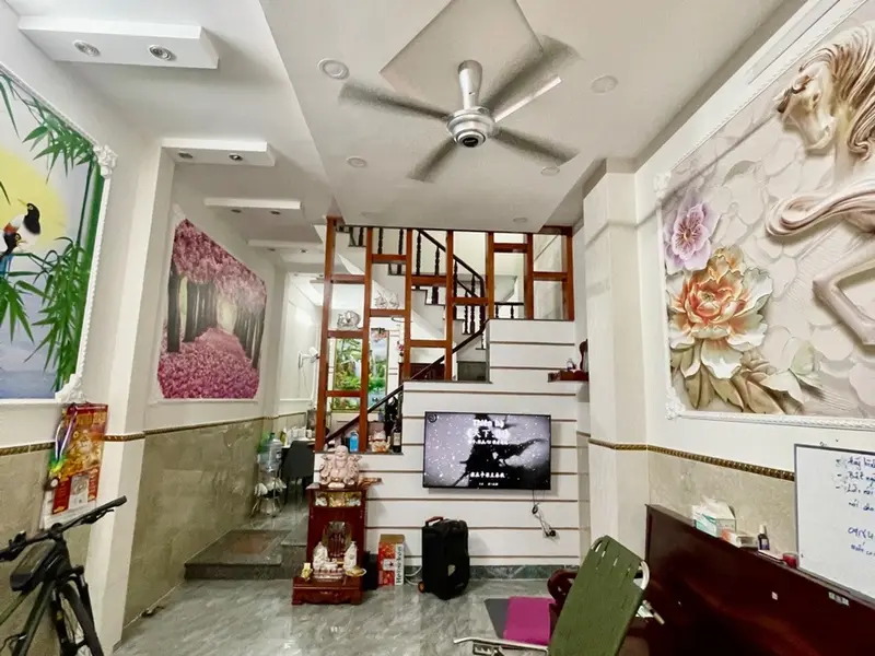 Nhà 4 tầng diện tích 51m2, gần Lê Văn Quới, giáp Tân Phú, giá hời... Bán nhà riêng tại Bình Trị Đông, Hồ Chí Minh 01