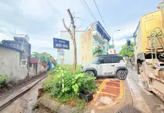 🏡 LÔ GÓC KINH DOANH ĐẸP – ĐƯỜNG NÚI ĐÔI, THỊ TRẤN SÓC SƠN - ĐẤT FULL THỔ - XÂY TOÀ VĂN PHÒNG CHO T... Bán đất tại Sóc Sơn, Hà Nội 01