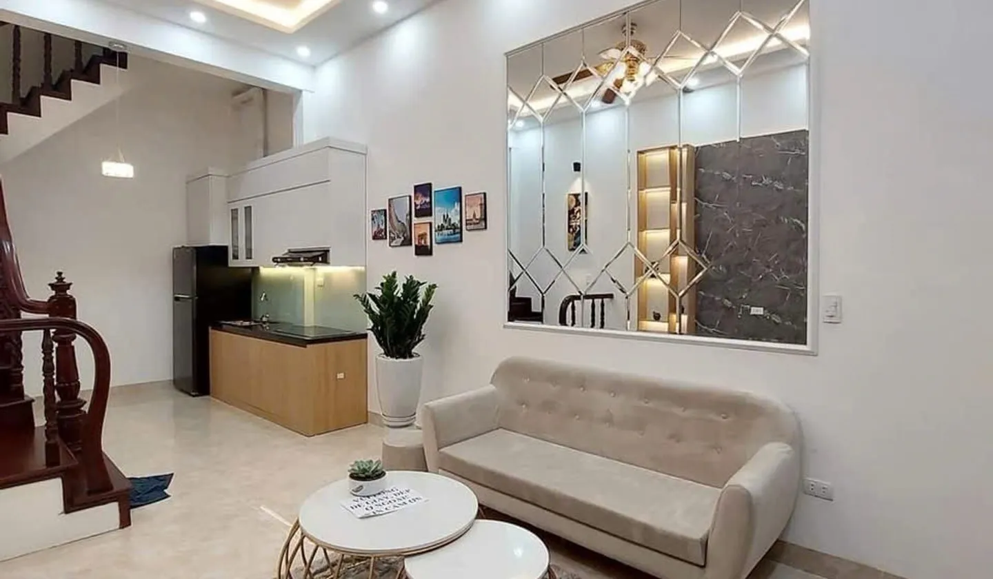 7.8 tỷ-Nhà 5 tầng Tân Mai, full nội thất, ngõ rộng xe tải vào, giá tốt hiếm có... Bán nhà riêng tại Tương Mai, Hà Nội 01
