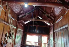 NHÀ GỖ 2 TẦNG MÁT LẠNH SIÊU ĐẸP - NHÀ 2 MẶT ĐƯỜNG OTO TRÁNH KINH DOANH VỈE HÈ ĐÁ BÓNG -KIM CHUNG... Bán nhà mặt phố tại Thiên Lộc, Hà Nội 10