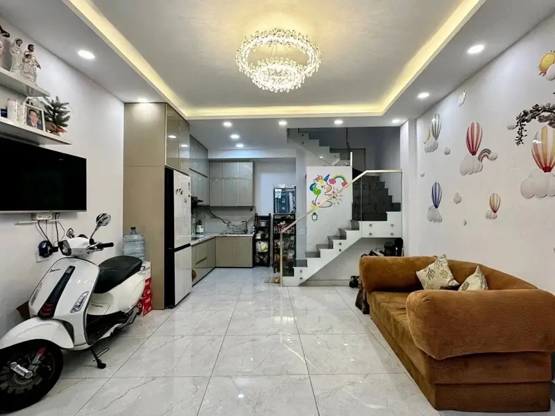 Nhà Tân Bình - Âu Cơ nở hậu, 4 tầng - ở ngay - ngang hơn 4m -152m2 – 7 tỷ.... Bán nhà riêng tại Tân Hòa, Hồ Chí Minh 01