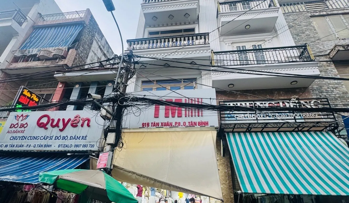Bán nhà mặt phố huyện Tân Bình có 5 tầng, mặt tiền 4m, gần chợ vải Tân Bình... Bán nhà mặt phố tại Tân Hòa, Hồ Chí Minh 01
