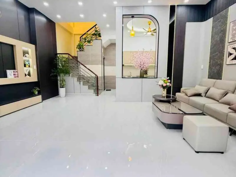 Bán nhà riêng 3 tầng diện tích 52m2 tại phường Tân Sơn, hướng Tây Bắc, giá 6.95 tỷ... Bán nhà riêng tại Tân Sơn, Hồ Chí Minh 01