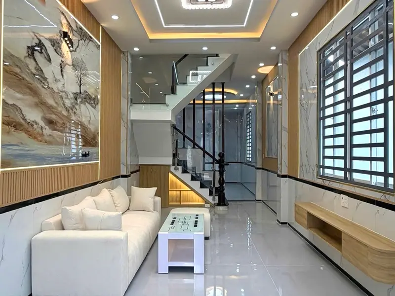 Bán nhà Quận 12, lô góc hẻm xe hơi, 3 tầng kiên cố, DTSD 45m², gần Hiệp Thành City, nhỉnh 4 tỷ... Bán nhà riêng tại Trung Mỹ Tây, Hồ Chí Minh 01