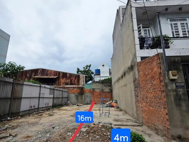 Bán đất 64m2 thổ cư mặt tiền 4m, hẻm ô tô Bình Tân... Bán đất tại Bình Trị Đông, Hồ Chí Minh 01
