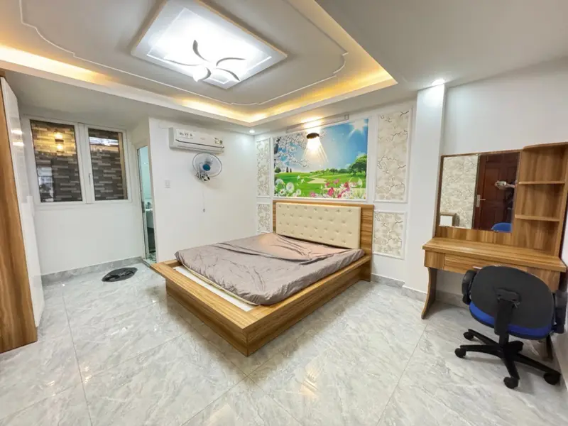 NHÀ MỚI HẺM XE HƠI VÀO NHÀ - 5 TẦNG CÓ THANG MÁY - PHAN HUY ÍCH GẦN EMART - 4x22 - 88m2... Bán nhà riêng tại An Hội Tây, Hồ Chí Minh 01
