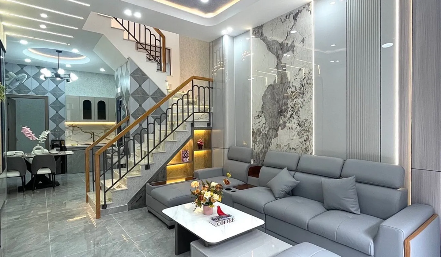 Nhà xinh hẻm ba gác, tặng full nội thất, sẵn dọn về!... Bán nhà riêng tại An Hội Tây, Hồ Chí Minh 01