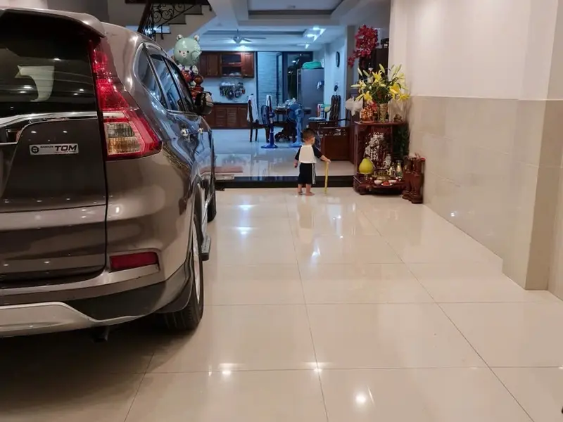 ĐƯỜNG TRẢI NHỰA 9M - 122.5M2 - 4 TẦNG - Ô TÔ NGỦ TRONG NHÀ - ĐƯỜNG LÊ ĐỨC THỌ... Bán nhà riêng tại An Hội Đông, Hồ Chí Minh 01
