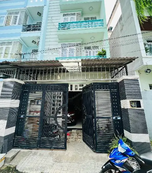 Bán nhà riêng 3 tầng phường Thới An, quận 12, diện tích 82.1 m2, xe hơi đậu trong nhà... Bán nhà riêng tại Thới An, Hồ Chí Minh 01