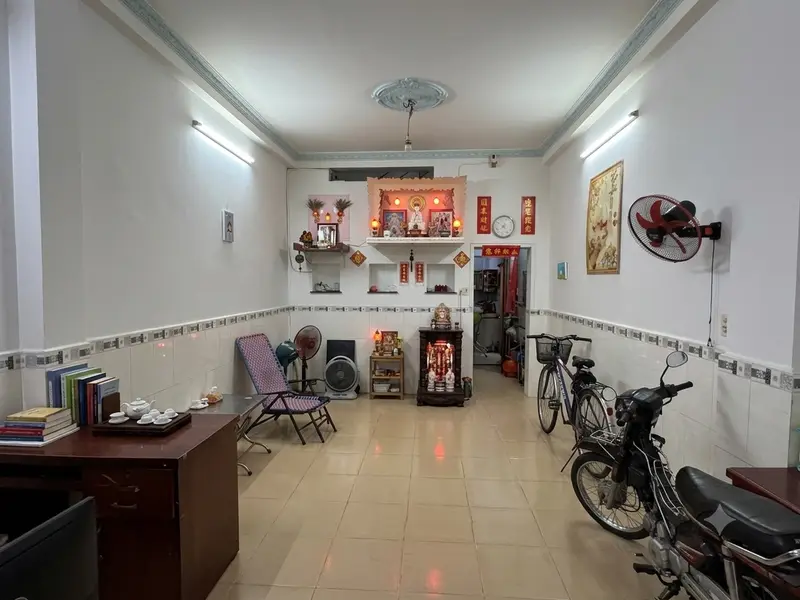 BÁN NHÀ 3 TẦNG - 4x16 - XE HƠI ĐẬU TRƯỚC NHÀ - GẦN 3 /2 - CHỈ 8 TỶ... Bán nhà riêng tại Minh Phụng, Hồ Chí Minh 01