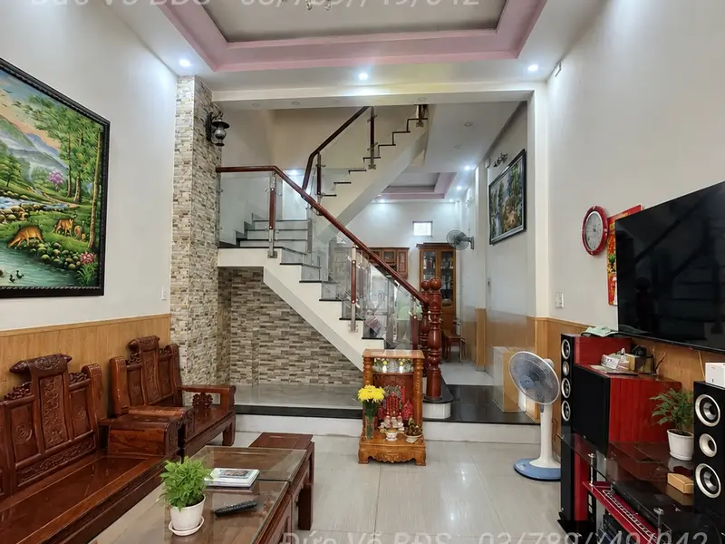 👇 Nhà đẹp 4 tầng 4pn, hẻm 7m xe hơi vào nhà, 4x13m - Hương Lộ 2 - 5.X 🧄... Bán nhà riêng tại Bình Trị Đông, Hồ Chí Minh 01
