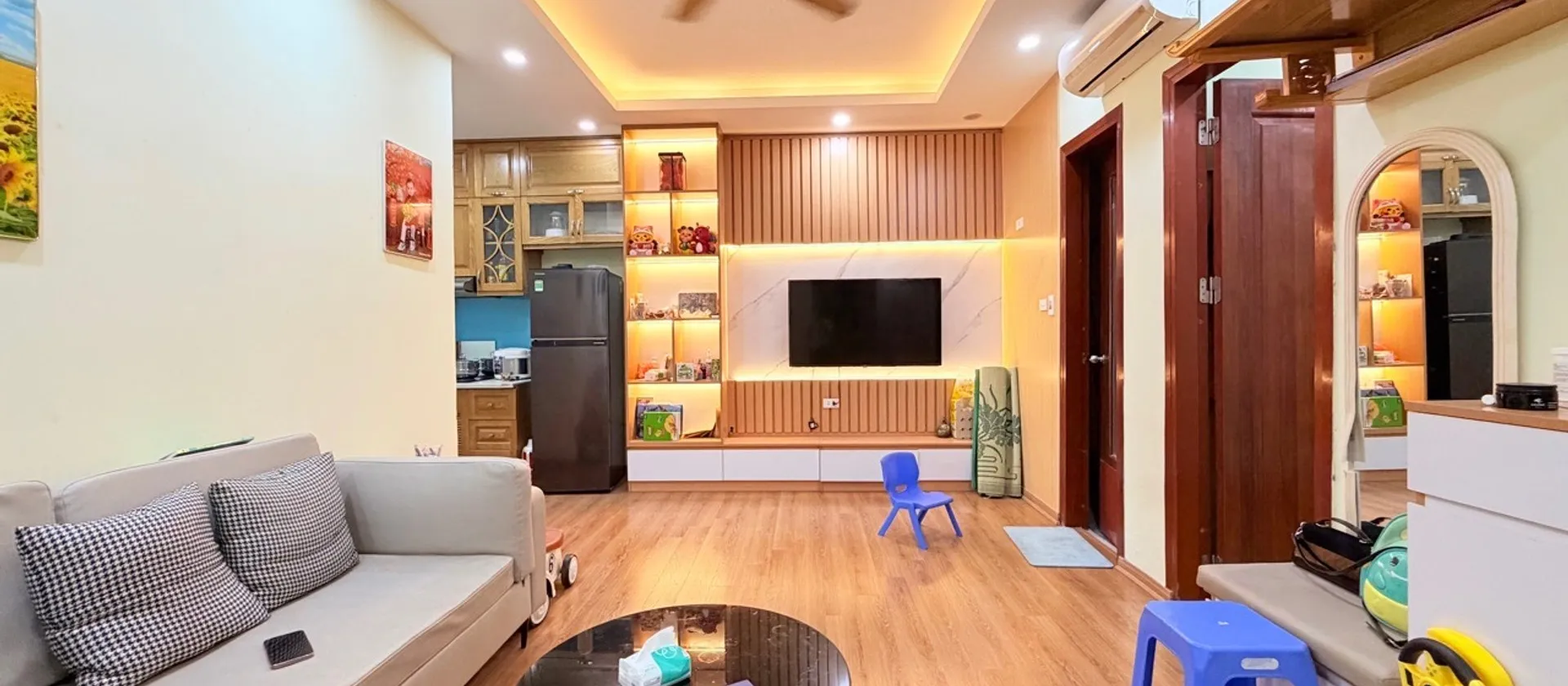 🎯4.4 TỶ: CĂN HỘ ❤️ SỔ ĐỎ 75M2, 3 NGỦ CHUNG CƯ NGUYỄN XIỂN, TẦNG ĐẸP <10, FULL NỘI THẤT.... Bán căn hộ chung cư tại Định Công, Hà Nội 01