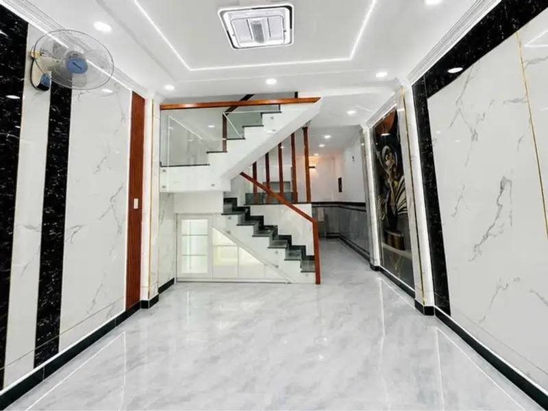 NHÀ ĐẸP LUNG LINH QUẬN 12- HẺM XE HƠI NGUYỄN THỊ CĂN - SÁT VÁCH GÒ VẤP- TẶNG BỘ SOPHA... Bán nhà riêng tại Tân Thới Hiệp, Hồ Chí Minh 01