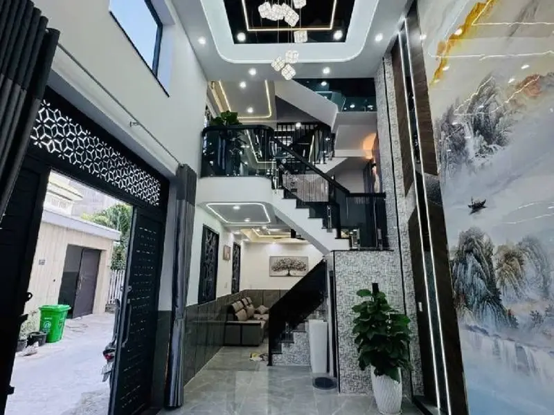 Nhà lô góc 5 tầng mới đẹp tại Bình Tân, diện tích 53m², thiết kế rộng rãi tiện nghi... Bán nhà riêng tại Bình Trị Đông, Hồ Chí Minh 01