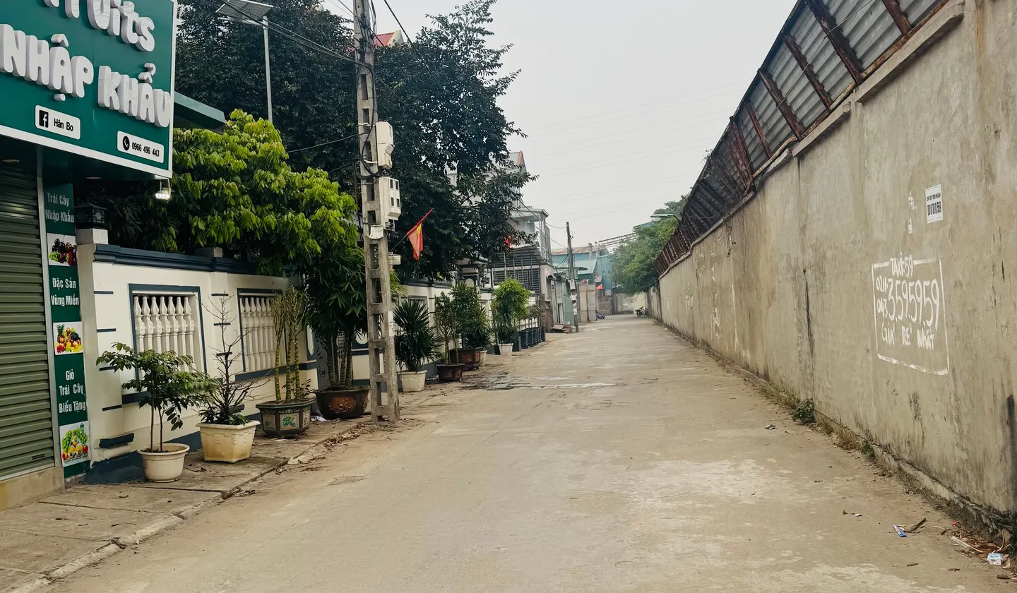 Bán đất 112m2 xã Mê Linh Hà Nội mặt tiền 4.5m ô tô vào kinh doanh... Bán đất tại Mê Linh, Hà Nội 01