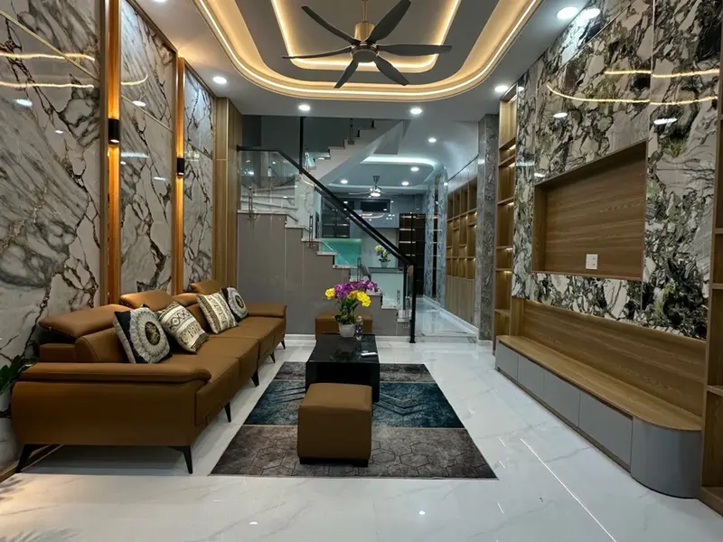 💓 Nhà 3 tầng FULL NỘI THẤT đường Thạnh Xuân 33 phường Thạnh Xuân Q12, Dt 50m² Hẻm 6m 💰5,35 Tỷ.... Bán nhà riêng tại Thới An, Hồ Chí Minh 01