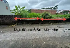 Bán đất thổ cư phường Phú Cường, diện tích 148m2, mặt tiền rộng 6.5m, đường ô tô thông... Bán đất tại Kim Anh, Hà Nội 02