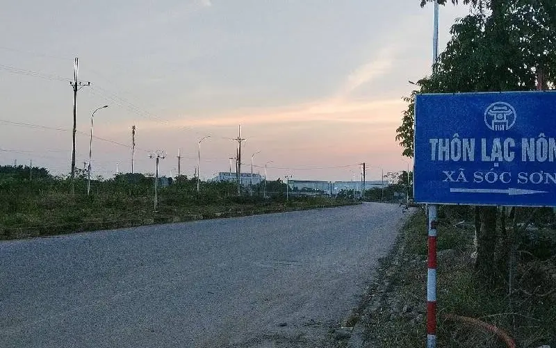 Bán đất thôn Lạc Nông, diện tích 93.8m², mặt tiền 4.6m, ô tô vào tận nơi, giá ưu đãi... Bán đất tại Sóc Sơn, Hà Nội 01