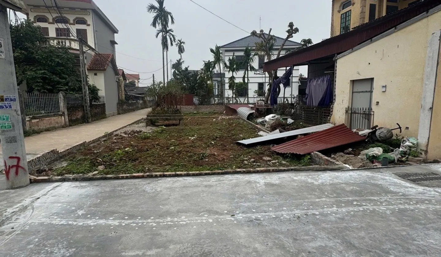 Lô góc hiếm, ô tô vào tận nơi, giá đầu tư hấp dẫn thôn quán trạch xã văn giang... Bán đất tại Văn Giang, Hưng Yên 01
