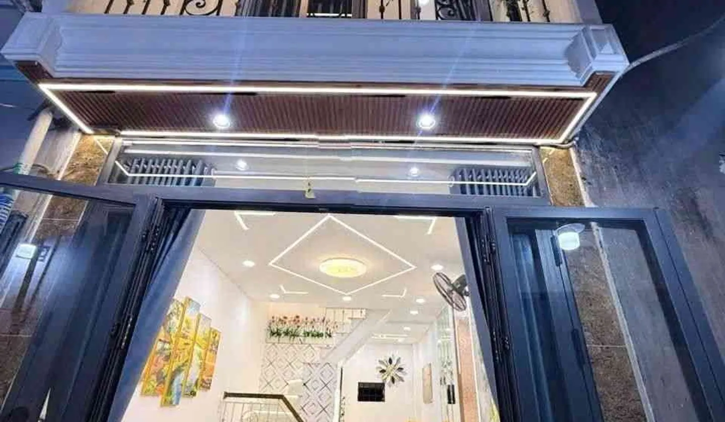 NHÀ ĐẸP MỚI ĐẸP FULL NỘI THẤT - CÁCH HXH 10M- THÔNG PHAN HUY ÍCH - 22M2 - SỔ VUÔNG A4 - CHỈ 3.4 TỶ... Bán nhà riêng tại An Hội Tây, Hồ Chí Minh 01