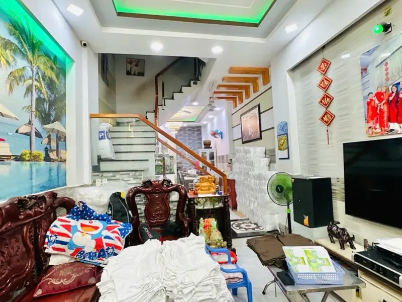 Bán nhà mặt phố đường Lê quốc Trinh , diện tích 68m2, mặt tiền 3.7m, 4 tầng kiên cố... Bán nhà mặt phố tại Phú Thọ Hòa, Hồ Chí Minh 01