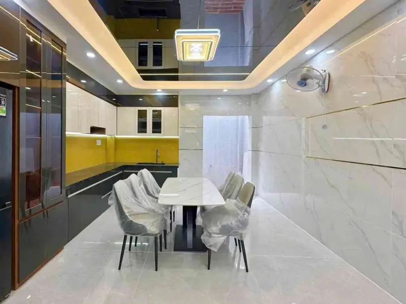 Nhà mới đẹp, full nội thất, ở được ngay, hxh né, 9t nhỉnh... Bán nhà mặt phố tại Bình Trị Đông, Hồ Chí Minh 01