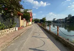LÔ ĐẤT ĐẸP BÁT KHỐI- SẴN DÒNG TIỀN HÀNG THÁNG – VIEW HỒ – VỈA HÈ – SÁT CHÂN CẦU 🏡... Bán đất tại Long Biên, Hà Nội 04
