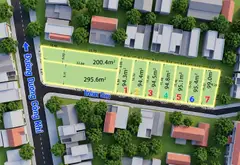 2.8T - SHR - 99m² - 6x15.5m - nở hậu 6.7m - hẻm xe hơi 5m, 30m ra mặt tiền Dương Công Khi... Bán đất tại Bà Điểm, Hồ Chí Minh 03