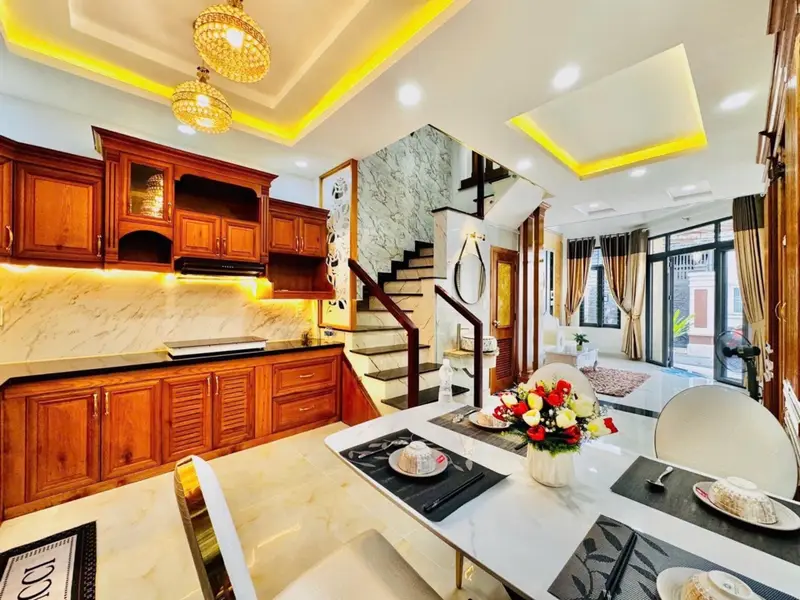 BÁN GẤP NHÀ LÊ ĐỨC THỌ GIẢM 300TR, P AN HỘI TÂY 
4x11 5TẦNG , 7,5TỶ... Bán nhà riêng tại An Hội Đông, Hồ Chí Minh 01