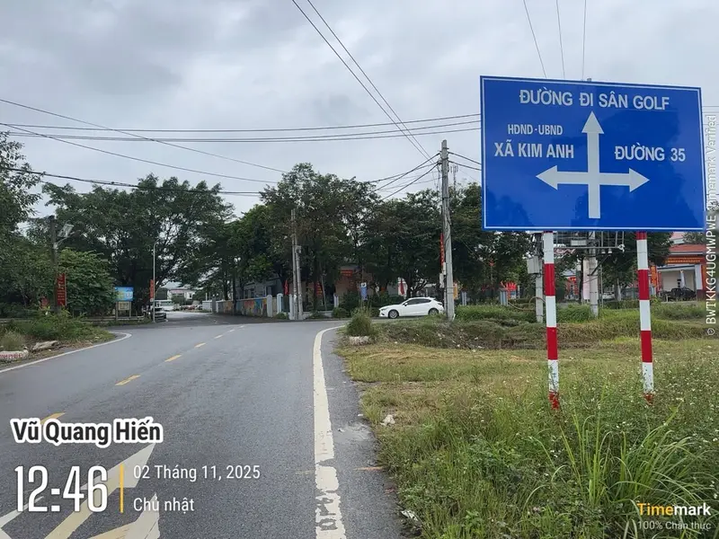 Bán đất thổ cư 137m2 tại xã Kim Anh, mặt tiền rộng, pháp lý rõ ràng... Bán đất tại Kim Anh, Hà Nội 01