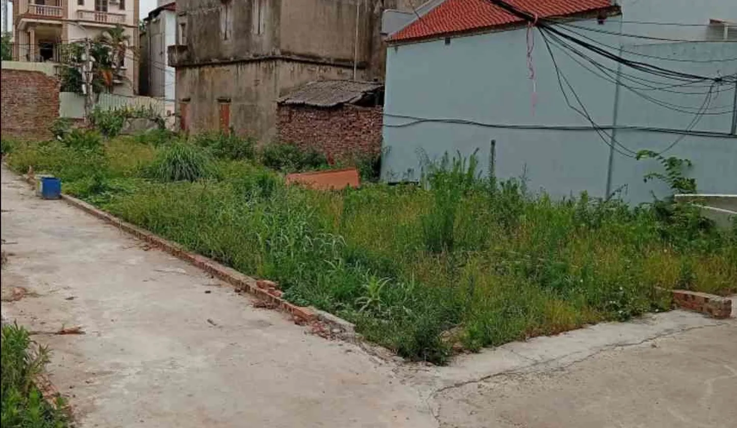 Bán đất thổ cư 50,6m2 tại xã Phù Khê, Bắc Ninh, lô góc hướng Tây Bắc... Bán đất tại Phù Khê, Bắc Ninh 01