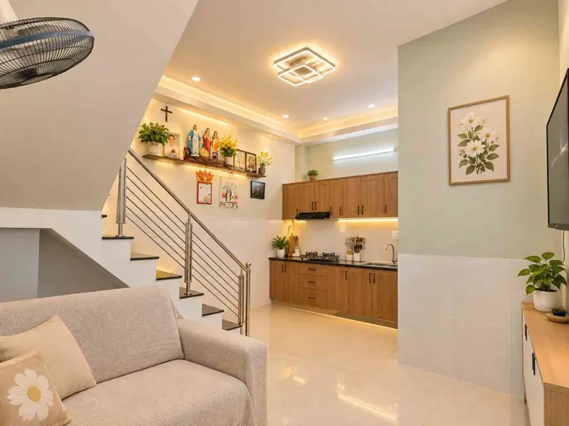 Bán nhà riêng 3 tầng 26m2 gần chợ Tân Hương, giá 3.8 tỷ... Bán nhà riêng tại Phú Thọ Hòa, Hồ Chí Minh 01