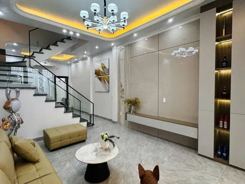 Nhà 4 Tầng Mặt Tiền 4m Hướng Đông Nam, Thiết Kế Hiện Đại Tại Khu Vực An Ninh... Bán nhà riêng tại An Biên, Hải Phòng 01