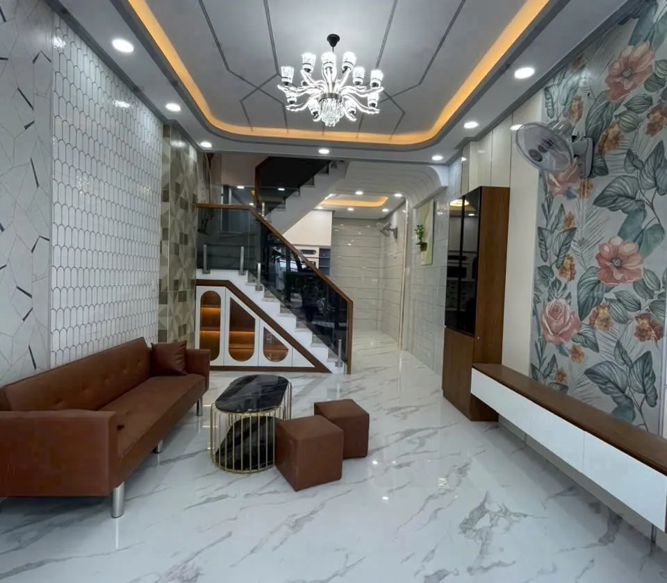 Gần Quận 6, giáp khu Tên lửa, Bán nhà riêng 3 tầng diện tích 52m2, Hẻm 5m chỉ 5x tỷ... Bán nhà riêng tại Bình Trị Đông, Hồ Chí Minh 01