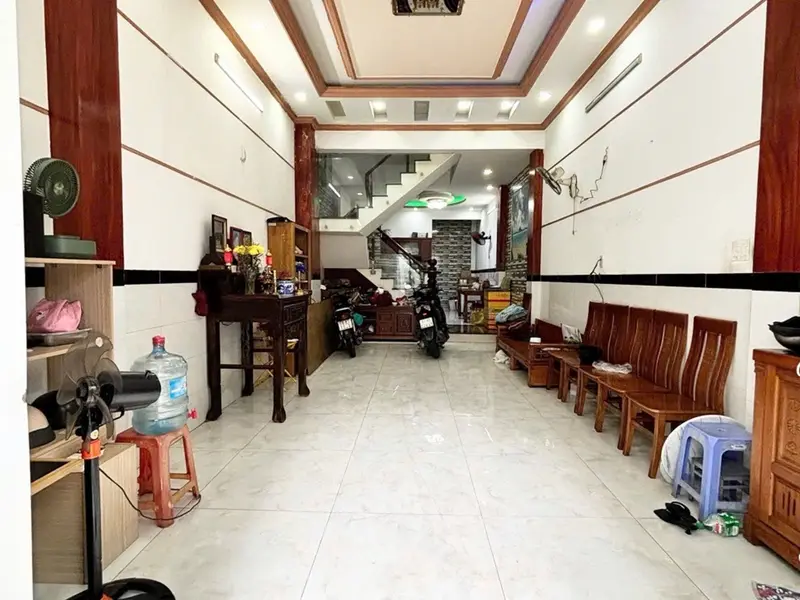 BÁN GẤP NHÀ 3 TẦNG HẺM Ô TÔ THÔNG 60M² CHỈNH 6TY NHỎ XÍU... Bán nhà riêng tại Bình Hưng Hòa, Hồ Chí Minh 01