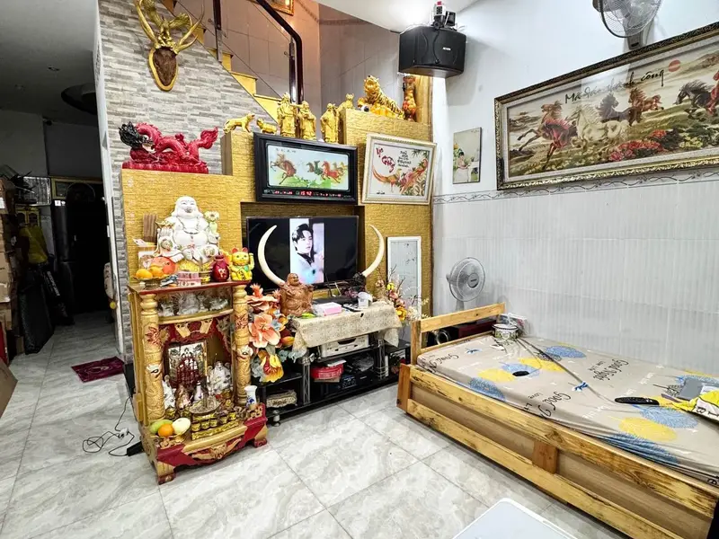 NHÀ HẺM XE HƠI ĐỖ CỬA. ĐƯỜNG 26/3 BÌNH HƯNG HÒA. 40M2. KHU DÂN CƯ AN NINH.GẦN TRƯỜNG HỌC.SIÊU THỊ.... Bán nhà riêng tại Bình Hưng Hòa, Hồ Chí Minh 01