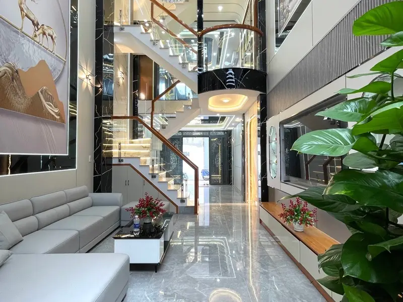 Bán nhà 5 tầng thiết kế hiện đại, 54m2, khu đồng bộ đường Tân Thới Nhất 4, Quận 12. Nhỉnh 7 tỷ... Bán nhà riêng tại Đông Hưng Thuận, Hồ Chí Minh 01