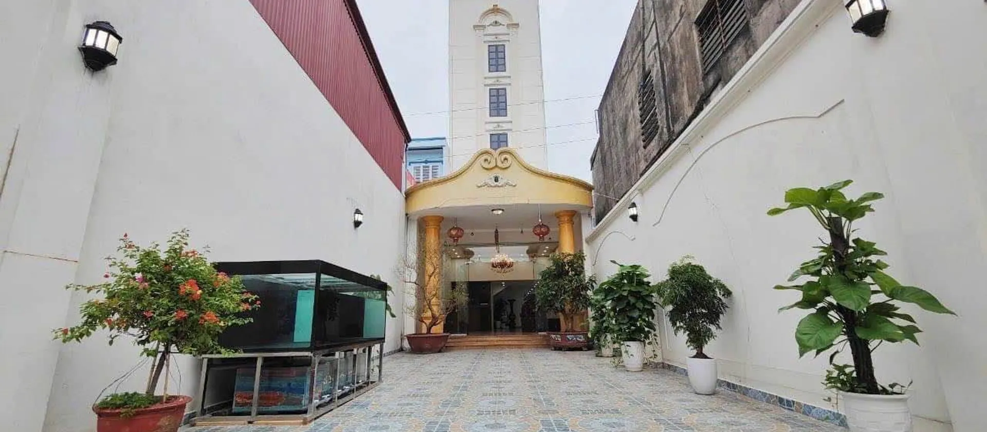 Nhà mặt phố Quán Toan, Hải Phòng, 7 tầng thiết kế sang trọng, vị trí nút giao quốc lộ 5... Bán nhà mặt phố tại Hồng An, Hải Phòng 01