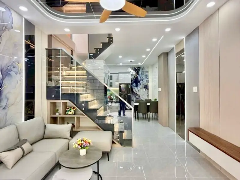 Chủ nhiệt bán nhà đẹp, Gò Vấp, Huỳnh Văn Nghệ, hẻm 5m, 2 tầng, DTSD 32m2, chỉ 4.X tỷ... Bán nhà riêng tại An Hội Tây, Hồ Chí Minh 01