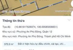 Bán Lô đất 318m² đường VÕ THỊ THỪA, phường AN PHÚ ĐÔNG, Q12. Hẻm 8m, giá 9,8,tỷ... Bán đất tại An Phú Đông, Hồ Chí Minh 11