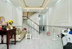 Nhà 4 Tầng Vuông Vức Gần Chợ Lê Văn Quới Bình Tân ngay khu VIP CAO TẦNG - CHỈ 6TY... Bán nhà riêng tại Bình Hưng Hòa, Hồ Chí Minh 03