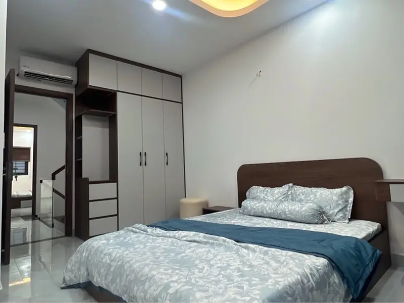 Nhà 4 tầng, 4 phòng ngủ, hẻm xe tải Thạnh Lộc Quận 12 giá 6.5 tỷ... Bán nhà riêng tại An Phú Đông, Hồ Chí Minh 01