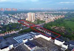 Bán nhà Nguyễn Văn Linh long biển HN 63 m2 ngang 5m thiết kế 6 tầng, 4 phòng ngủ,có gara ôtô... Bán nhà riêng tại Long Biên, Hà Nội 01