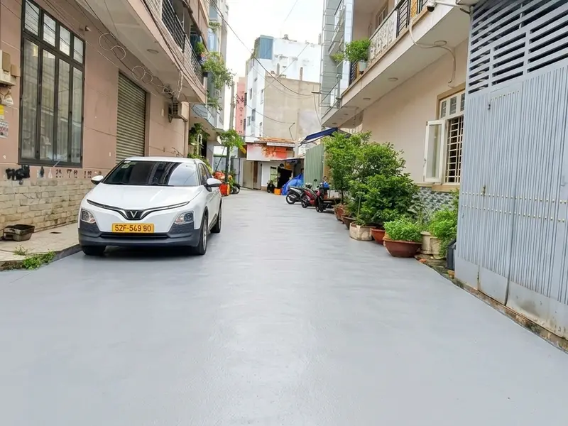 Nhà 4 tầng 53m2 hẻm rộng tại Bình Tân giá 7.4 tỷ... Bán nhà riêng tại Bình Trị Đông, Hồ Chí Minh 01