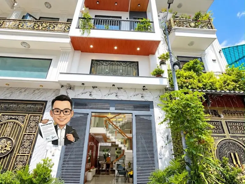 Biệt thự liền kề hiện đại, ô tô đậu tận nhà tại Tân Thới Hiệp... Bán biệt thự, liền kề tại Tân Thới Hiệp, Hồ Chí Minh 01