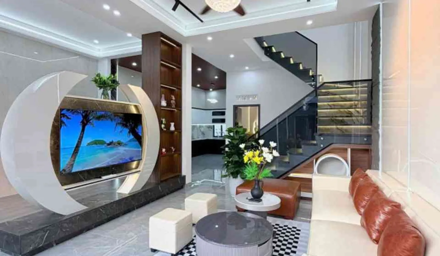 Nhà 2 tầng mới, ô tô đậu cửa, vào ở ngay tại Dương Sơn... Bán nhà riêng tại Hòa Xuân, Đà Nẵng 01